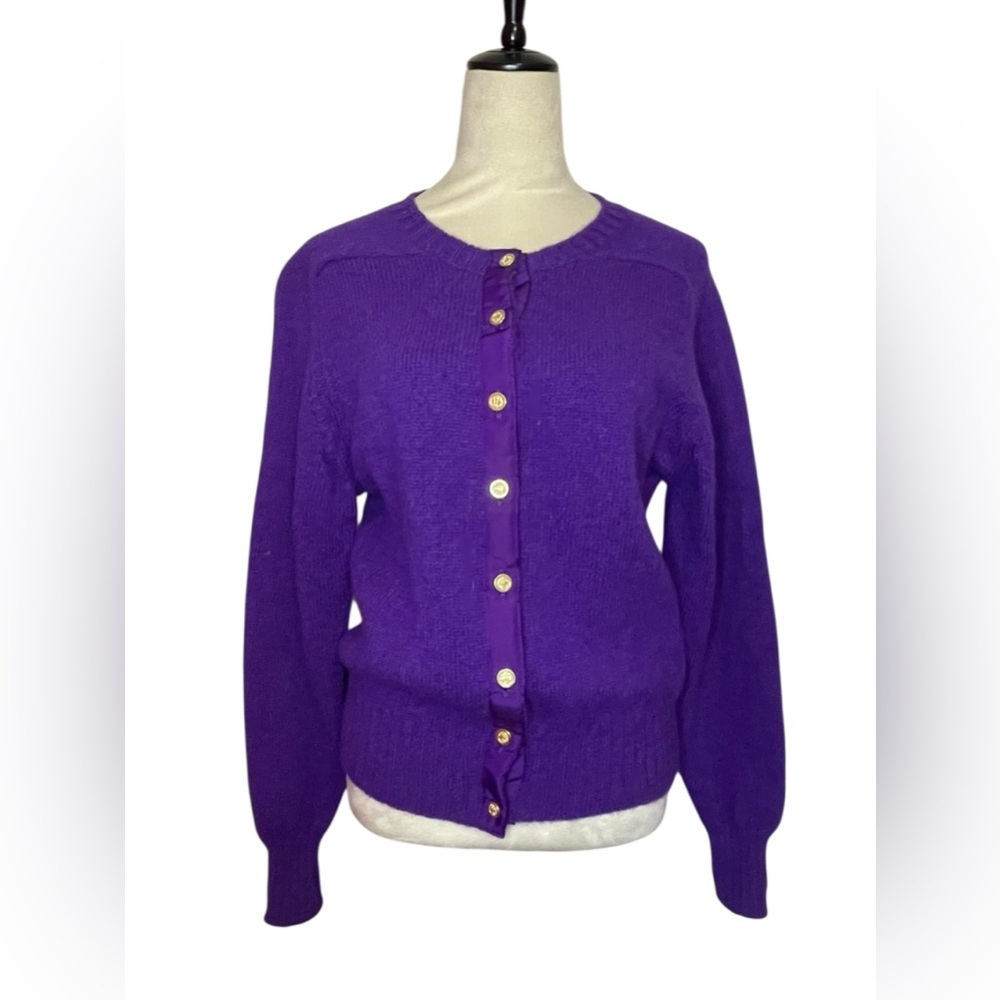 Allen Solly Shetland Wool Cardigan Sweater